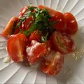 にゃつめ〜's cooksnap of when they made これだけ！？簡単トマトの塩麹サラダ。.