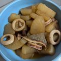 みなと509's cooksnap of when they made めっちゃ簡単‼︎やりいかと大根の煮物☆.