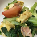 さおりん@料理特訓中's cooksnap of when they made ☆簡単☆小松菜とトマトの中華たまご炒め.