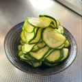 azbjbn's cooksnap of when they made 超シンプル！ズッキーニの簡単　浅漬.