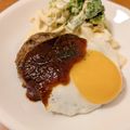 monogram's cooksnap of when they made 基本のハンバーグ.