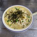 ebipeco's cooksnap of when they made お鍋の後はサラッと卵雑炊♪朝食夜食にも♪.