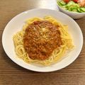Ricy's cooksnap of when they made ☆スパゲッティ ミートソース☆.