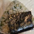 ゆるмαмα's cooksnap of when they made わさびと大葉のおにぎり.