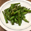 pali's cooksnap of when they made 簡単♬インゲンの焼肉タレマヨ炒め.