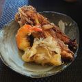 dimbula121's cooksnap of when they made ヤングコーンの髭まで天ぷら♡油1㎝！.