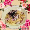 ♪としクック♪'s cooksnap of when they made KBBパスタソース☆ガーリック醤油味♪.