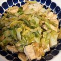 ポムポムポヨコ's cooksnap of when they made 春キャベツとめかじきのバター醤油炒め.