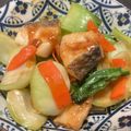 クックM6DK2O☆'s cooksnap of when they made ♡鱈とチンゲン菜の中華風炒め♡.
