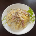 ぽけぽけぽけ's cooksnap of when they made 彼も唸った！きのこのクリームパスタ.