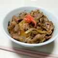 ぱふ's cooksnap of when they made 一流店に学ぶ☆ ワンランク上の牛丼♪.