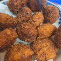 ゆるмαмα's cooksnap of when they made お弁当◎キャベツ☆豚挽肉☆簡単メンチカツ.