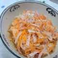 とりけらとっぷす's cooksnap of when they made 新玉ねぎと人参のマリネ風サラダ.
