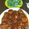 蓮華50's cooksnap of when they made 【楽めし】簡単美味しい♡ピーマンの肉詰め.