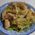 料理は嫌いじゃない♪'s cooksnap of when they made キャベツと鶏肉の簡単煮◎.