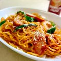 いなばっくす☆'s cooksnap of when they made レンジで簡単★ナポリタン焼きそば.