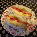 龍青空ママ's cooksnap of when they made ふわふわ卵サンドまさにカフェ-ド-クリエ.
