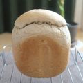 mmameco's cooksnap of when they made はったい粉食パン（ホームベーカリーで）.