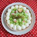 Hinatairi's cooksnap of when they made チーズカスタードdeフルーツタルト.