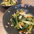 ハグちゃん's cooksnap of when they made ■かんたん1品♪ちくわと小松菜の炒め物■.