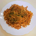 なめこおろし's cooksnap of when they made 日清焼きそばを圧倒的に美味しくする調理法.