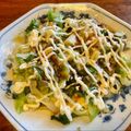 さすらい's cooksnap of when they made 簡単ヘルシー！お好み焼き風♪.