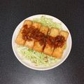 WOODs´'s cooksnap of when they made 簡単ヘルシー☆厚揚げ油淋鶏.