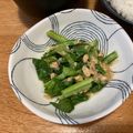 かなぽっぽ's cooksnap of when they made レンチン！小松菜とツナのナムル.