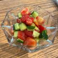 クックF1MZK7☆'s cooksnap of when they made きゅうりトマトの大量消費！サラダ.