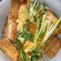 コバミツ's cooksnap of when they made 厚揚げと水菜の卵とじ♪丼にもいけます♪.