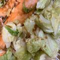 手抜きクック's cooksnap of when they made キャベツ甘〜い☆鮭ムニエルにんにく醤油.
