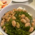 しーてっぷ's cooksnap of when they made ♡納豆・めかぶかけご飯♡.