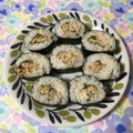 puniＫ's cooksnap of when they made 茗荷とツナの海苔巻き.