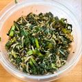 915 Saku's cooksnap of when they made ご飯がススム♪大根葉のナムル風ふりかけ.