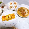みぽぽ37's cooksnap of when they made お弁当に！　はちみつ酢味噌の卵焼き♬.