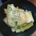 ばたみそーぱん☆'s cooksnap of when they made 簡単！ズッキーニのカルパッチョ.
