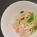 WOODs´'s cooksnap of when they made 簡単！もやしのカレーマリネ。.