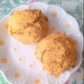 口福さん♪'s cooksnap of when they made 材料3つ！米粉かぼちゃのおやつ.
