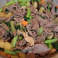 ジャックック24's cooksnap of when they made じゃがとナスが旨い！牛肉の中華ポン酢炒め.