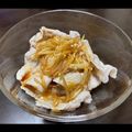 タチブルー's cooksnap of when they made みょうが豚.