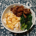 ﾁｲﾁｬﾝﾏﾏ's cooksnap of when they made あなたはどの味？簡単♪豚とほうれん草の丼.