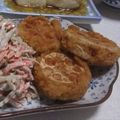 きらり流れ星's cooksnap of when they made 蓮根とエビのはさみ揚げ.