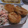 きらり流れ星's cooksnap of when they made 蓮根とエビのはさみ揚げ.