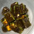 crystaI's cooksnap of when they made 海苔の佃煮アレンジ♪オクラわさび和え.