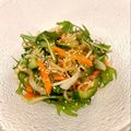 悠LOVE航's cooksnap of when they made 水菜と切り干し大根の中華風サラダ.