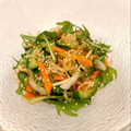 悠LOVE航's cooksnap of when they made 水菜と切り干し大根の中華風サラダ.