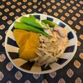 龍青空ママ's cooksnap of when they made ♡鶏肉と牛蒡の煮物.