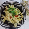 みっちゃん❇️68's cooksnap of when they made うどの皮のきんぴら 春ですね.