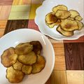ゆかっち07's cooksnap of when they made ノンフライさつまいもチップス.
