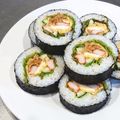 クックUR9L2V☆'s cooksnap of when they made 納豆サラダ巻き寿司.